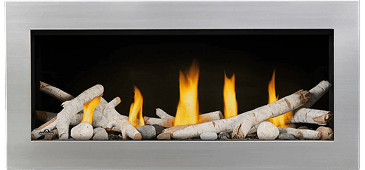 Napoleon LV38N-1 Vector Single Sided Direct Vent Linear Gas Fireplace, 38-Inch, Electronic Ignition, Natural Gas