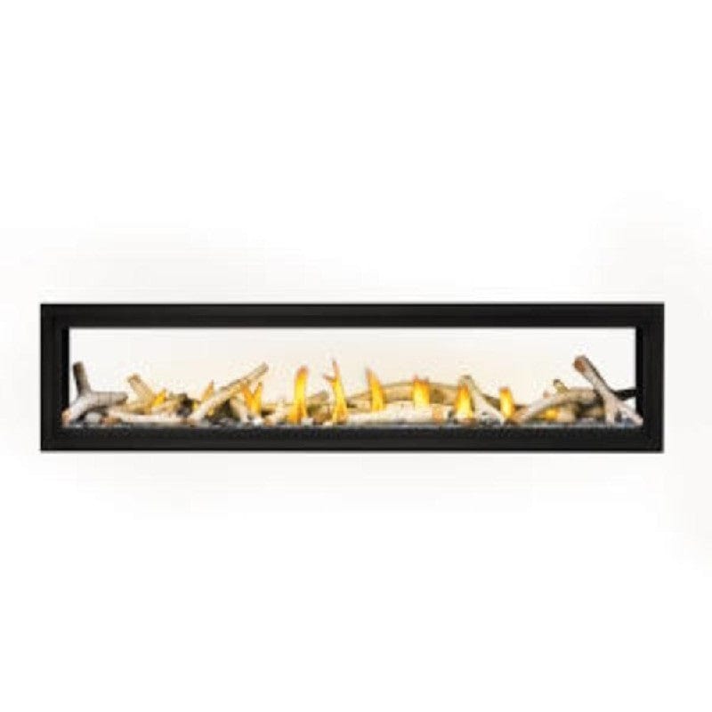 Napoleon LVX74 Luxuria See Clear Through Direct Vent Linear Gas Fireplace, 89-Inch, Electronic Ignition