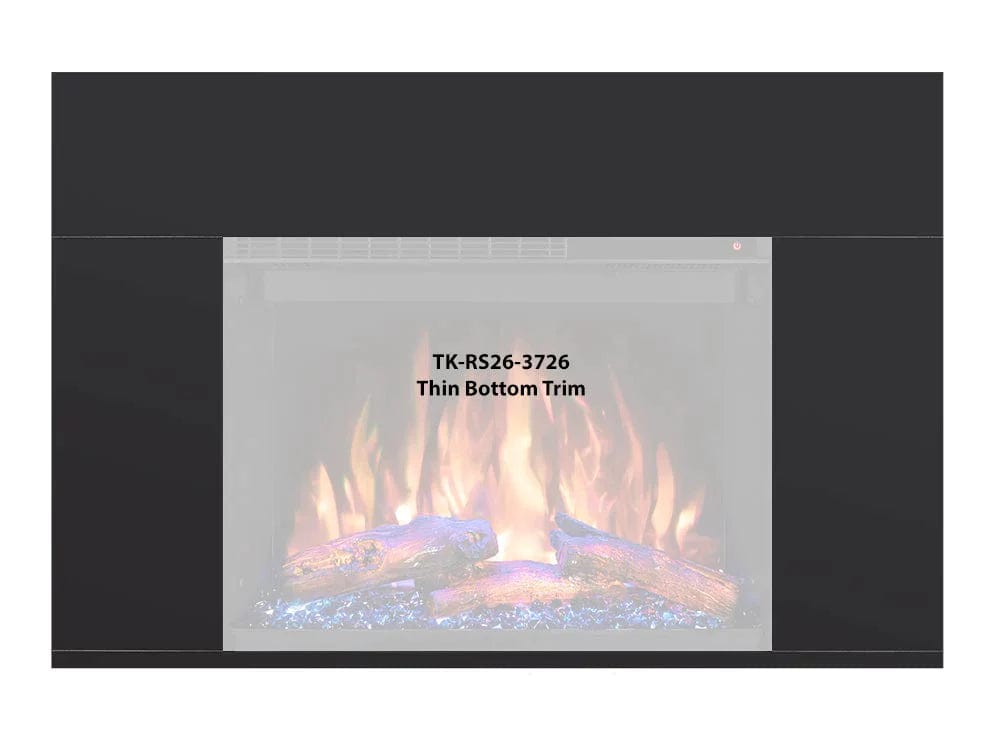 Modern Flames 37x26-Inch 7-Inch Thin Buttom Trim for Redstone Electric Fireplace