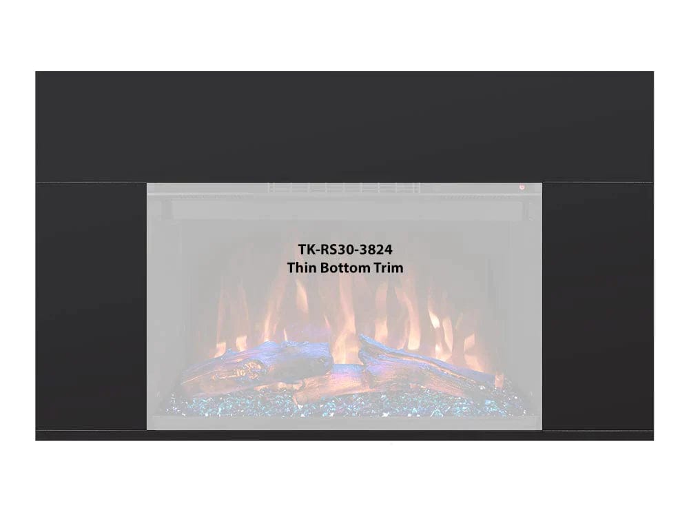 Modern Flames 38x24-Inch 5-Inch Thin Bottom Trim for Redstone Electric Fireplace