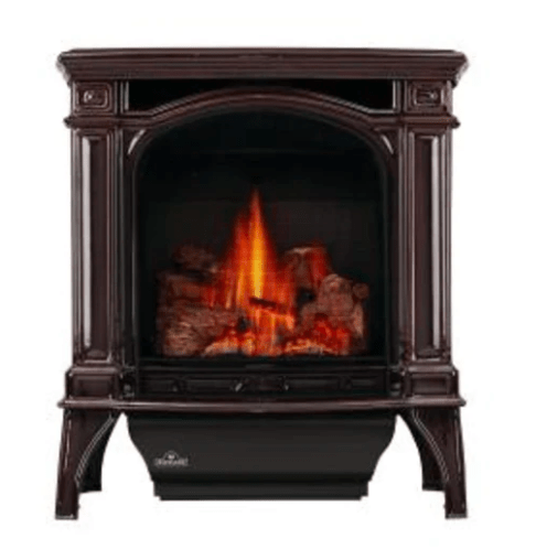 Napoleon GDS25N-1 Bayfield Cast Iron Direct Vent Gas Stove, 24-Inch, Electronic Ignition, Natural Gas