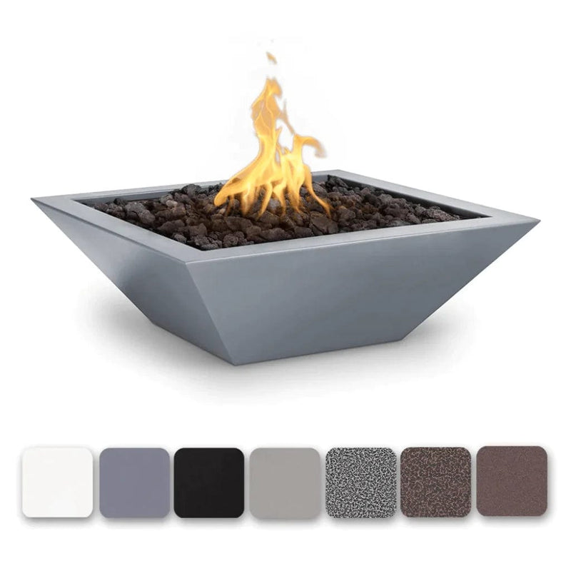 The Outdoor Plus Maya Fire Bowl Powder Coated Grey Finish with Different Finish