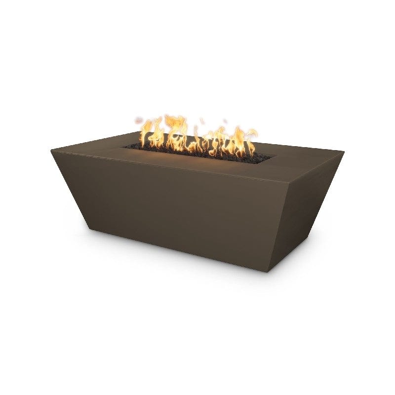 The Outdoor Plus 60-inch Angelus Fire Pit with Chocolate Finish