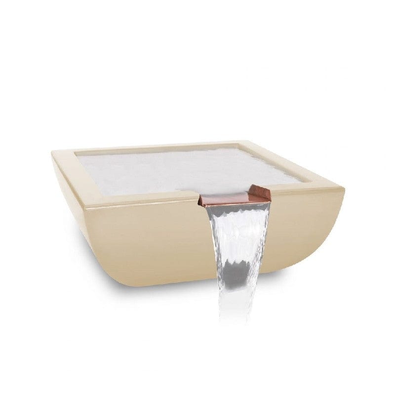 The Outdoor Plus Avalon Water Vanilla Bowl Finish with White Background