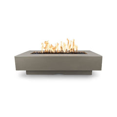 The Outdoor Plus Fire Pit Del Mar Concrete Ash Finish with White Background