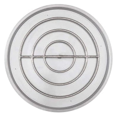 The Outdoor Plus Round Drop-in Pan with Round Stainless Steel Burner in White Background Available in Different Sizes and Ignition System