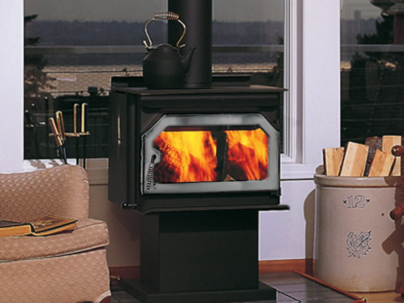 IronStrike 23.5-Inch Striker S160 GL Freestanding Wood-Burning Stove