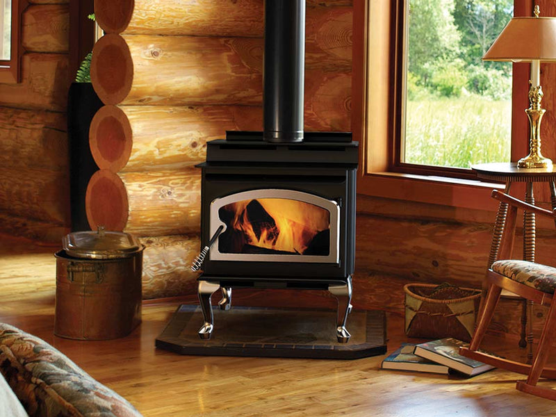 IronStrike 25-Inch Performer S210 GL Freestanding Wood-Burning Stove
