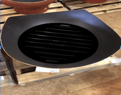 Fire Pit Art Grate Carbon Steel Fire Pit, 30-Inch