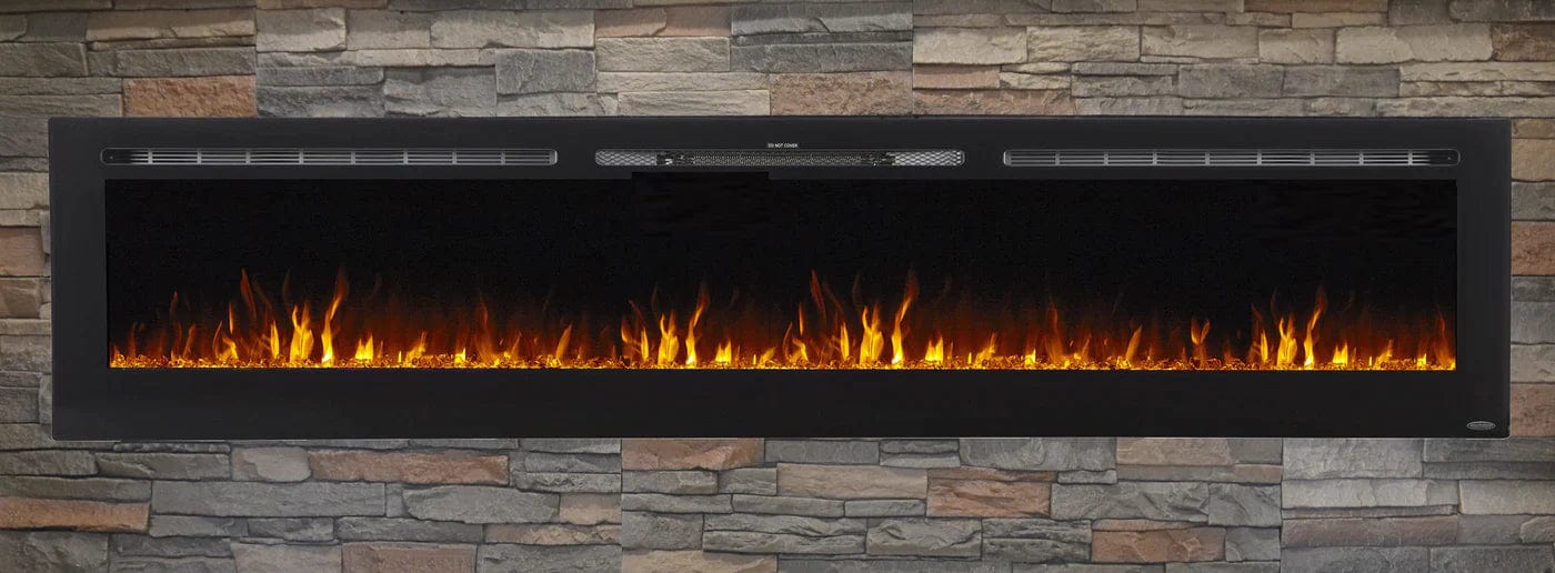 Touchstone 80032 100-Inch The Sideline Recessed Electric Fireplace