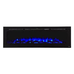 Touchstone 80015 72-Inch The Sideline Recessed Electric Fireplace