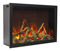 Amantii Traditional Series Built-In Electric Fireplace with 10 Piece Log Set