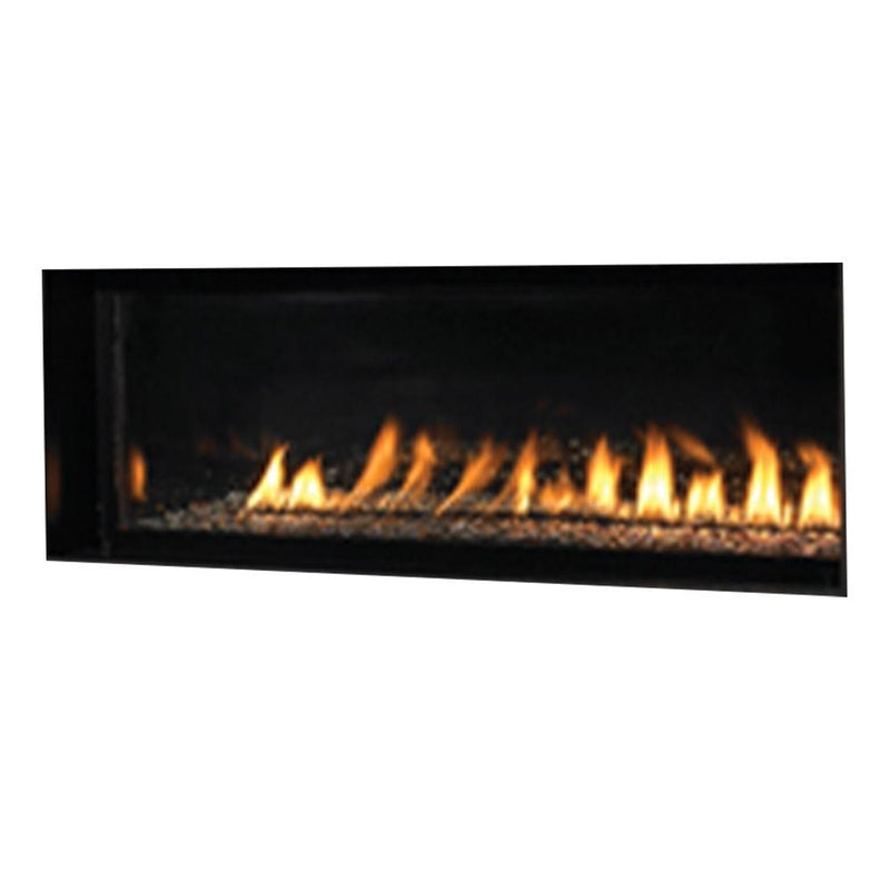 Superior VRL4543 Linear Vent-Free Gas Fireplace with Lights and Smooth Glass Media, 43-Inch, Electronic Ignition