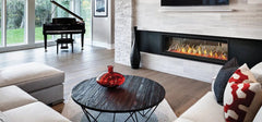 Napoleon LV62N2 Vector See Clear Through Direct Vent Linear Gas Fireplace, 77-Inch, Electronic Ignition, Natural Gas