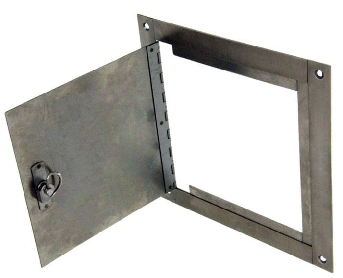 HPC Fire AD-SM8X8SS Surface Mount Stainless Steel Access Door, 8x8 Inch