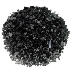 American Fire Glass AFF-BLK-10 1/4-Inch Classic Fire Glass 10-Pounds, Black