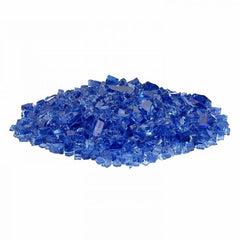 American Fire Glass AFF-COBL-10 1/4-Inch Classic Fire Glass 10-Pounds, Cobalt Blue