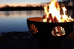 Fire Pit Art Beachcomber Gas Fire Pit with Penta 24-Inch Burner