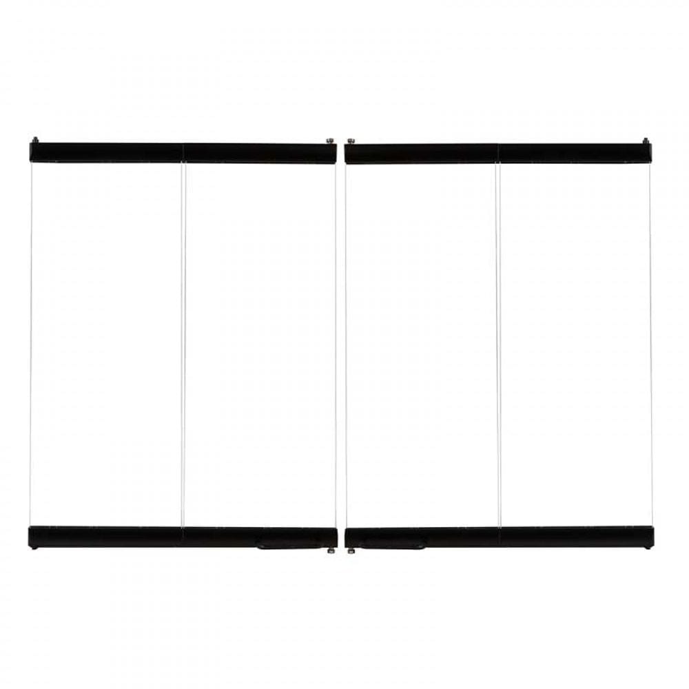 Superior 43LBF Bi-Fold Glass Doors for WRT3543 Wood Burning Fireplace, 43-Inch, Black Finish
