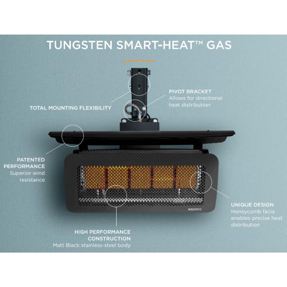 Bromic Tungsten Smart-Heat Gas Patio Heater