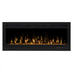 Modern Flames 50-inch Challenger Recessed Fireplace with White Background