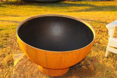 Fire Pit Art CTR Crater/Eclipse Wood Burning Fire Pit
