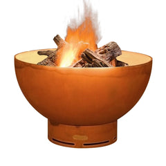 Fire Pit Art CTR Crater/Eclipse Wood Burning Fire Pit
