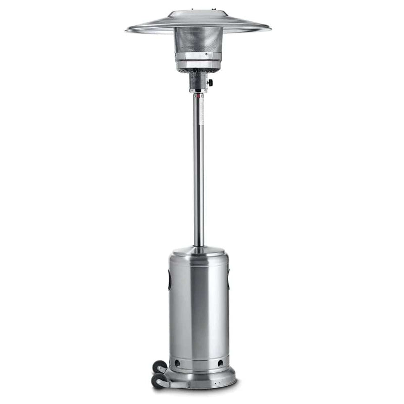 Crown Verity CV-2620-SS Portable Stainless Steel Propane Patio Heater with Reflector