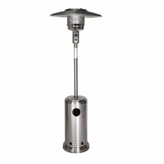 Crown Verity CV-2620-SS Portable Stainless Steel Propane Patio Heater with Reflector