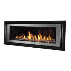 Superior CSB-BLS-42RAP Decorative Surround with Bezel for DRL6542 Gas Fireplace, Black Satin
