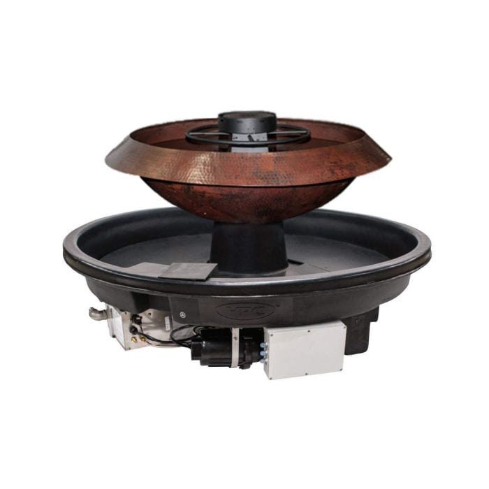 HPC Fire FOW52R-CYPRUS360-EI H2Onfire Fire and Water Insert 360°, Copper Bowl
