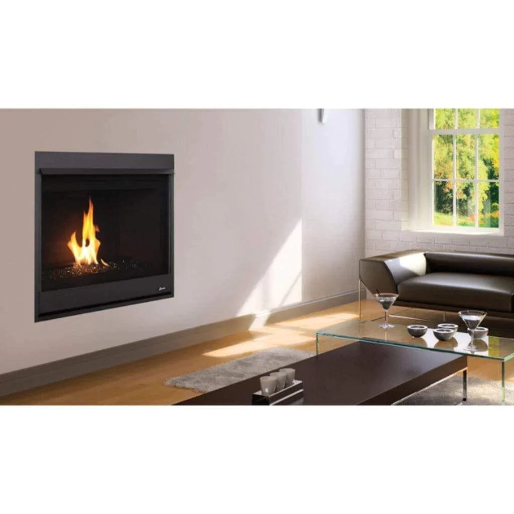 Superior DRC2040TEN Contemporary Direct Vent Gas Fireplace, 40-Inch, Electronic Ignition, Top Vent