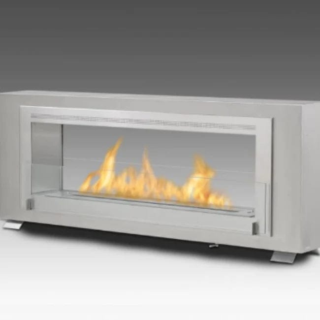 Eco Feu Santa Cruz 2 Sided 63 Inch Bio Ethanol Fireplace Royal