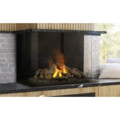 Dimplex Faber FEF3226L3 E-Matrix 3-Sided Built-In Water Vapor Electric Fireplace 32x26-Inch