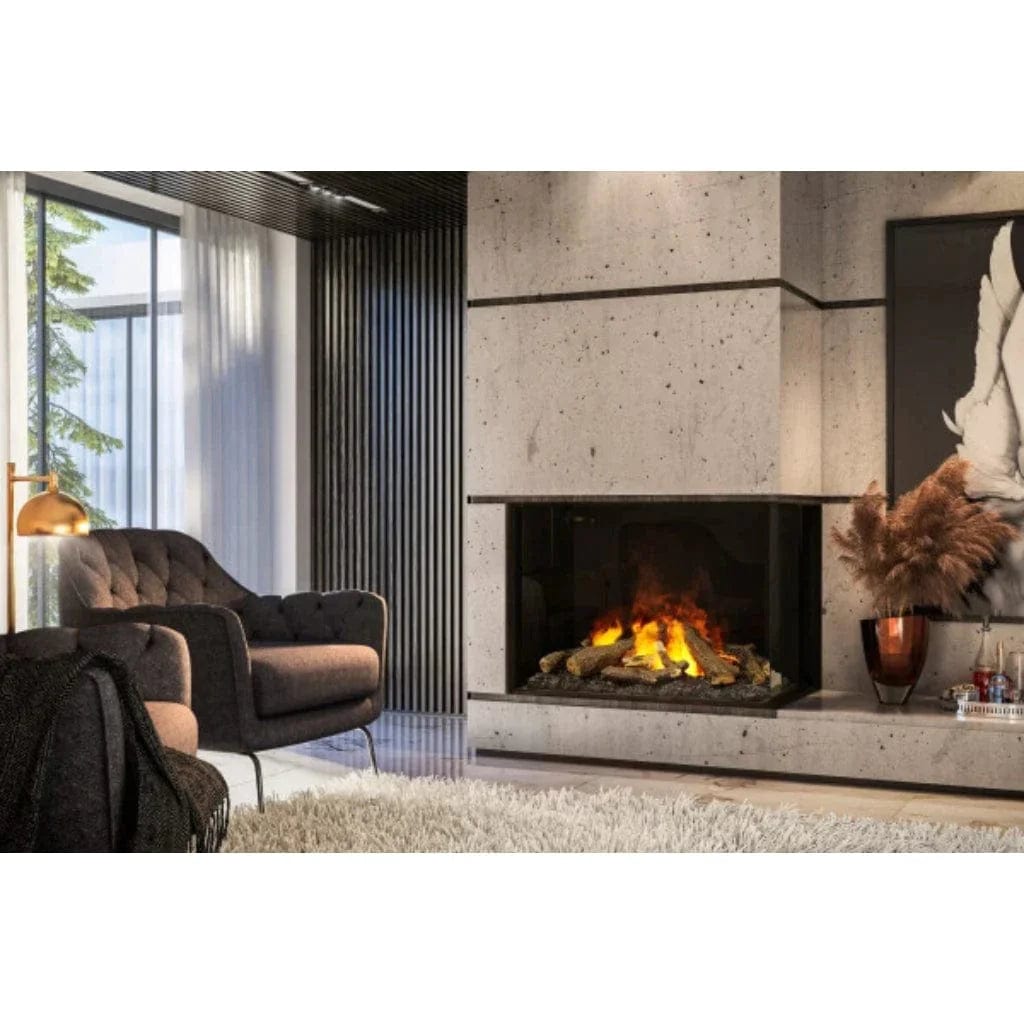 Dimplex Faber FEF3226L2R E-Matrix Right-Facing Built-In Water Vapor Electric Fireplace 32x26-Inch