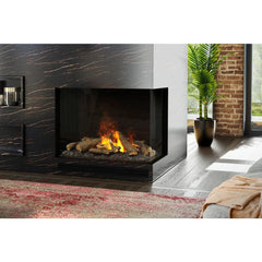 Dimplex Faber FEF3226L2R E-Matrix Right-Facing Built-In Water Vapor Electric Fireplace 32x26-Inch