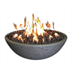 Grand Canyon FB4816-R 48-Inch Concrete Fire Bowl with Ring Burner