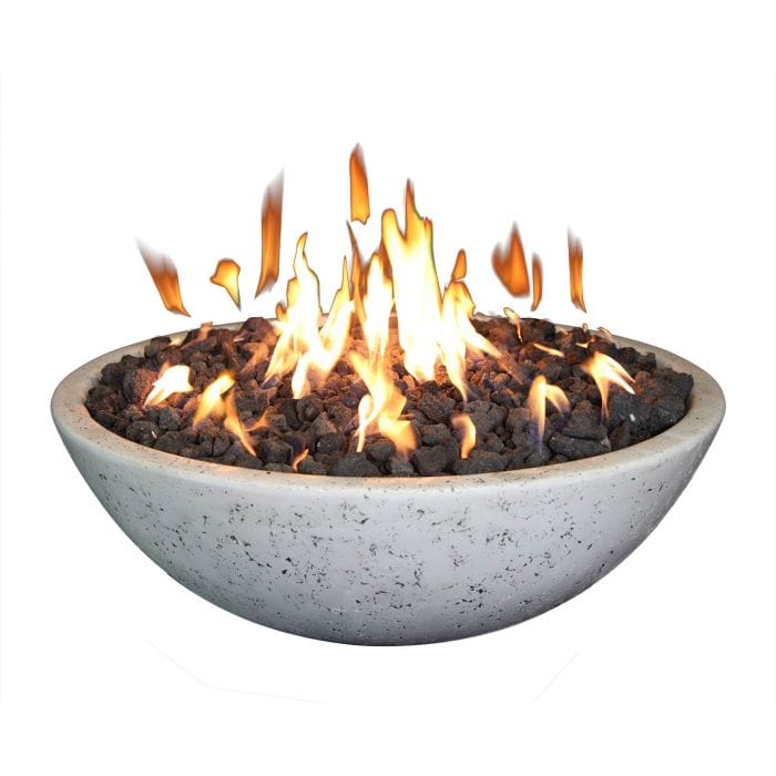 Grand Canyon FB4816-R Concrete Fire Bowl 48x16-Inch with Ring Burner