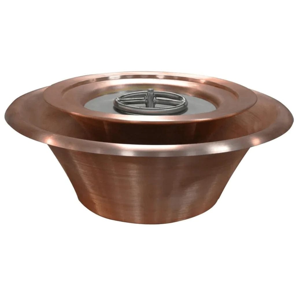The Outdoor Plus Cazo Copper Finish No Fire and No Water with White Background