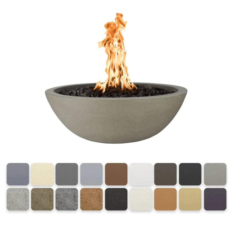 The Outdoor Plus Sedona GFRC Fire Bowl Available in Different Colors