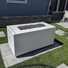 The Outdoor Plus Pismo Concrete Fire Pit in Outdoor View