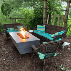 The Outdoor Plus 60-inch Angelus Fire Pit in the Garden View