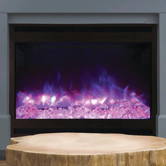 Amantii 31-Inch Zero Clearance Electric Fireplace