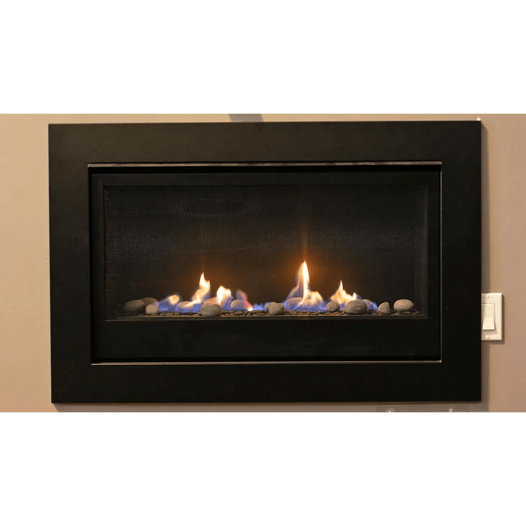 Sierra Flame Boston 36-Inch Direct Vent Linear Fireplace with Electronic Ignition