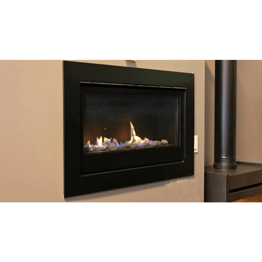 Sierra Flame Boston 36-Inch Direct Vent Linear Fireplace with Electronic Ignition