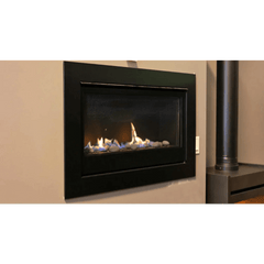 Sierra Flame Boston 36-Inch Direct Vent Linear Fireplace with Electronic Ignition