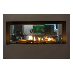 Sierra Flame Lyon 49-Inch 4 Sided See Through Natural Gas Fireplace
