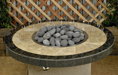 American Fire Glass 10-Pound Gray Lava Stone