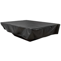 HPC Fire FPC-130X30 Rectangular Black Vinyl Fire Pit Cover, 130x30 Inch