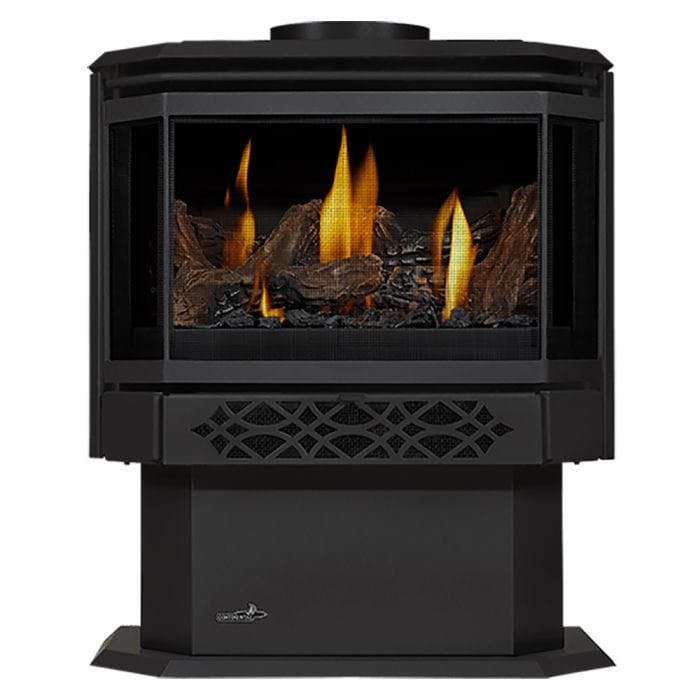 Napoleon GDS28-1NE Haliburton Direct Vent Gas Stove, 24-Inch, Electronic Ignition, Natural Gas